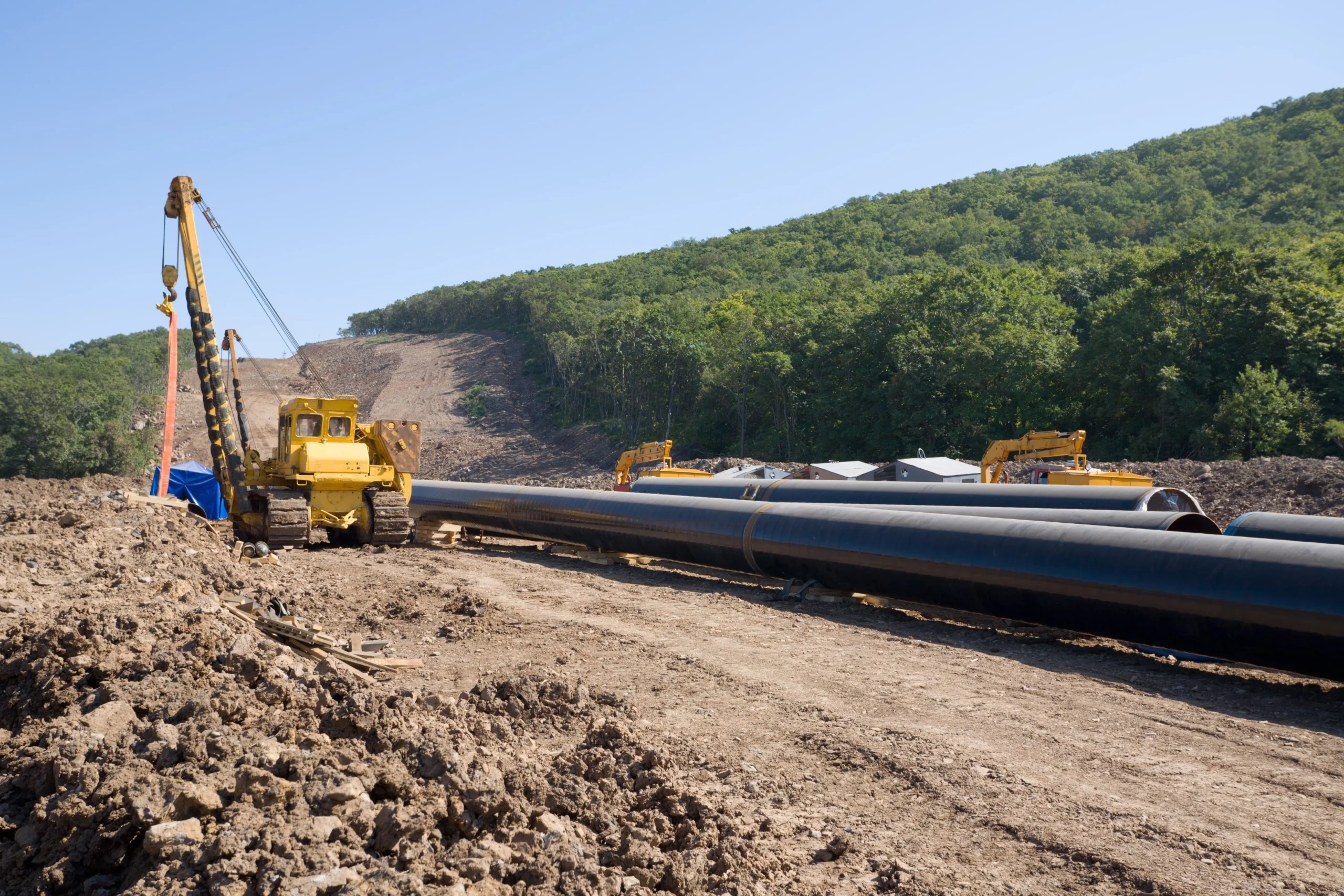 Pipeline-Construction-site