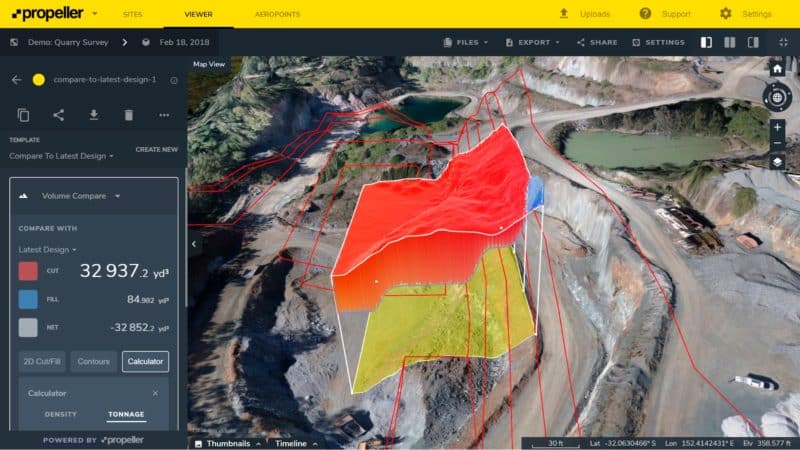 Mine planning with Propeller 