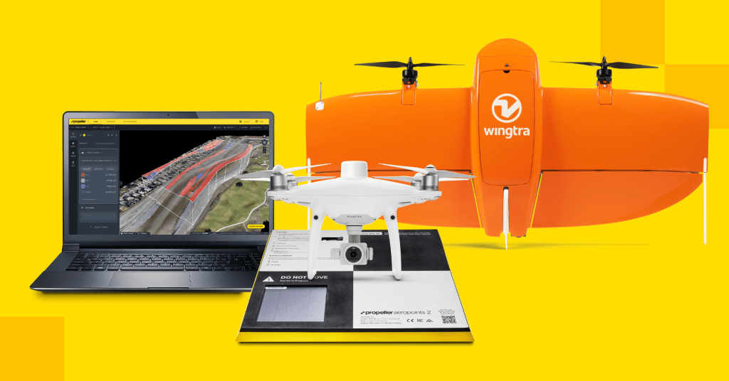 AeroPoints and Propeller PPK with supported drones