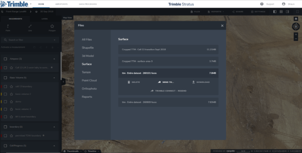 trimble status integrate to trimble business centre