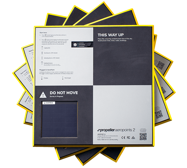 AeroPoints. Built for beginners and validated by experts, AeroPoints are the industry’s only smart ground control points.