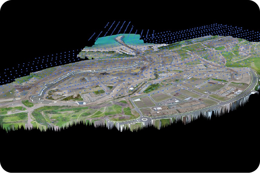 cleared sites use photogrammetry
