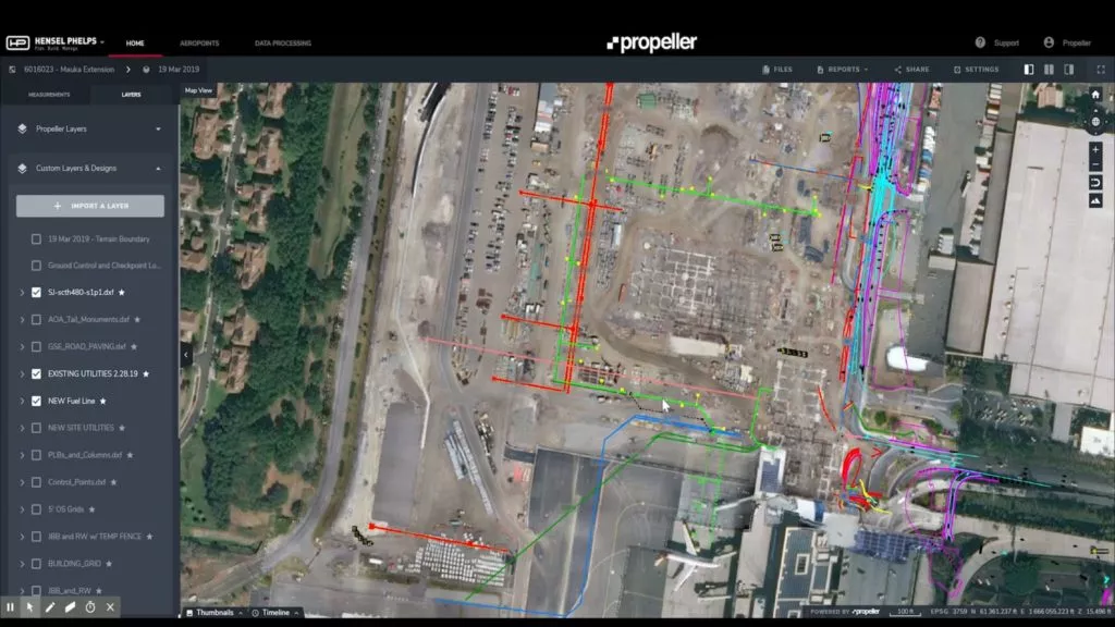 hensel phelps worksite in Propeller