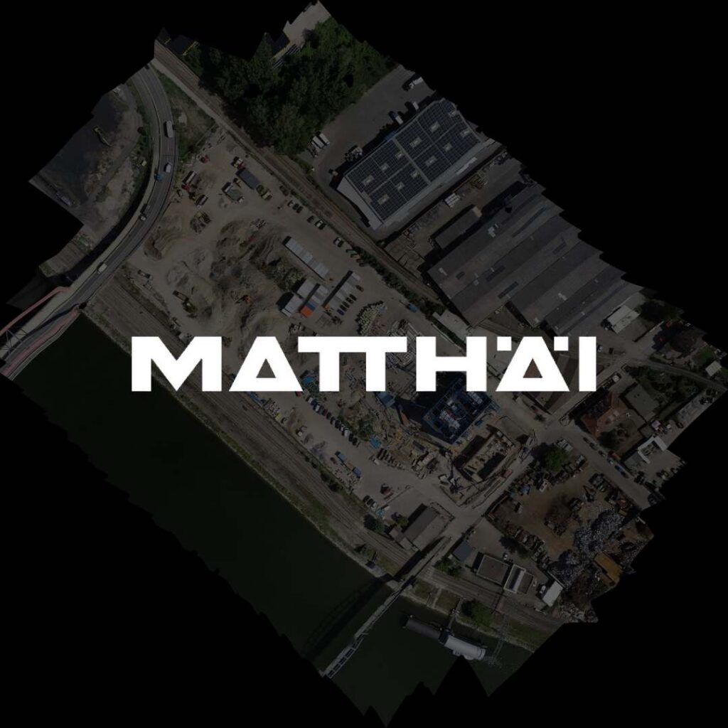 Matthai logo in front of propeller site