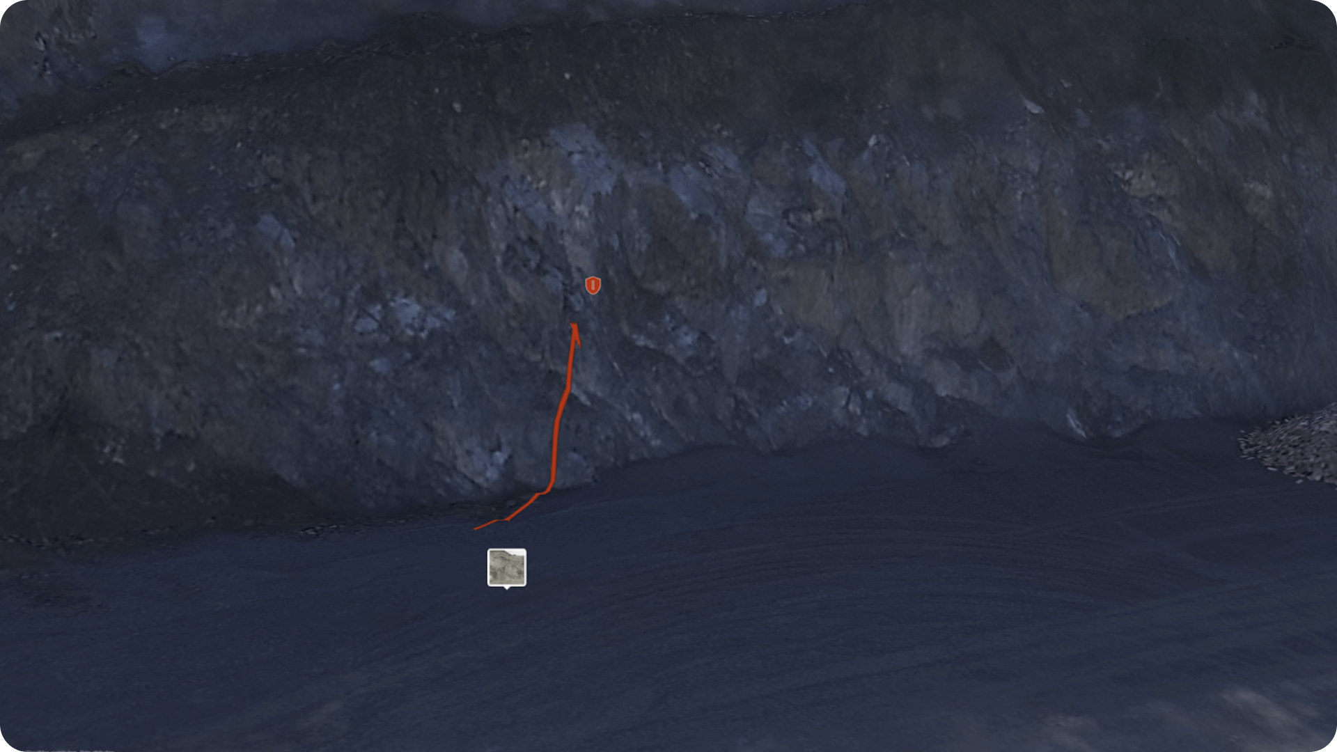 highlight work areas, draw truck routes, and mark dump locations