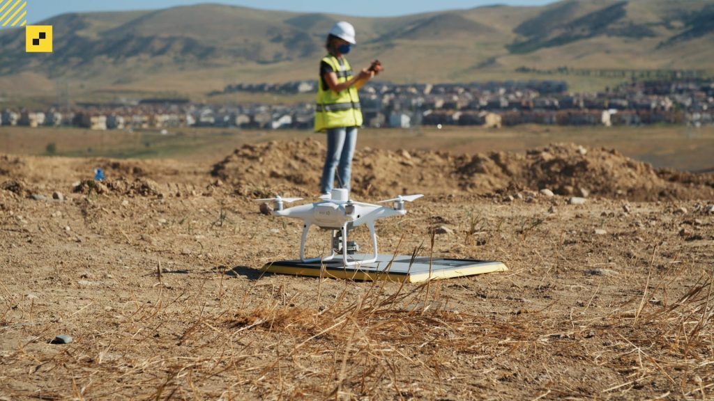 Drone surveying with AeroPoints and Propeller