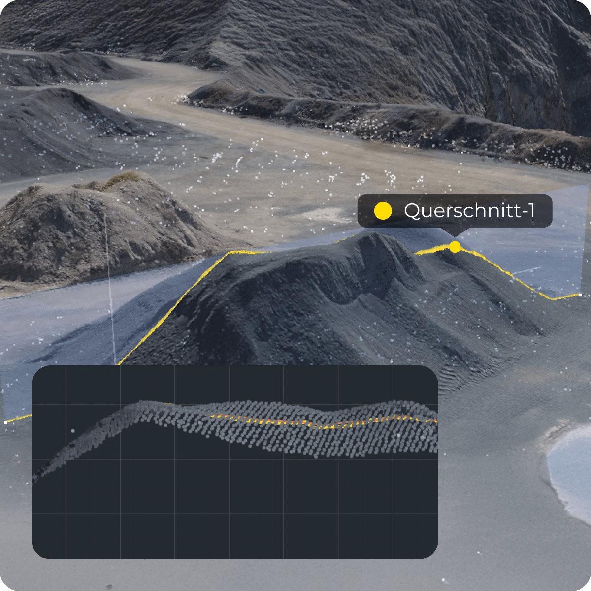 Mockup Querschnitt im Propeller 3D-Modell