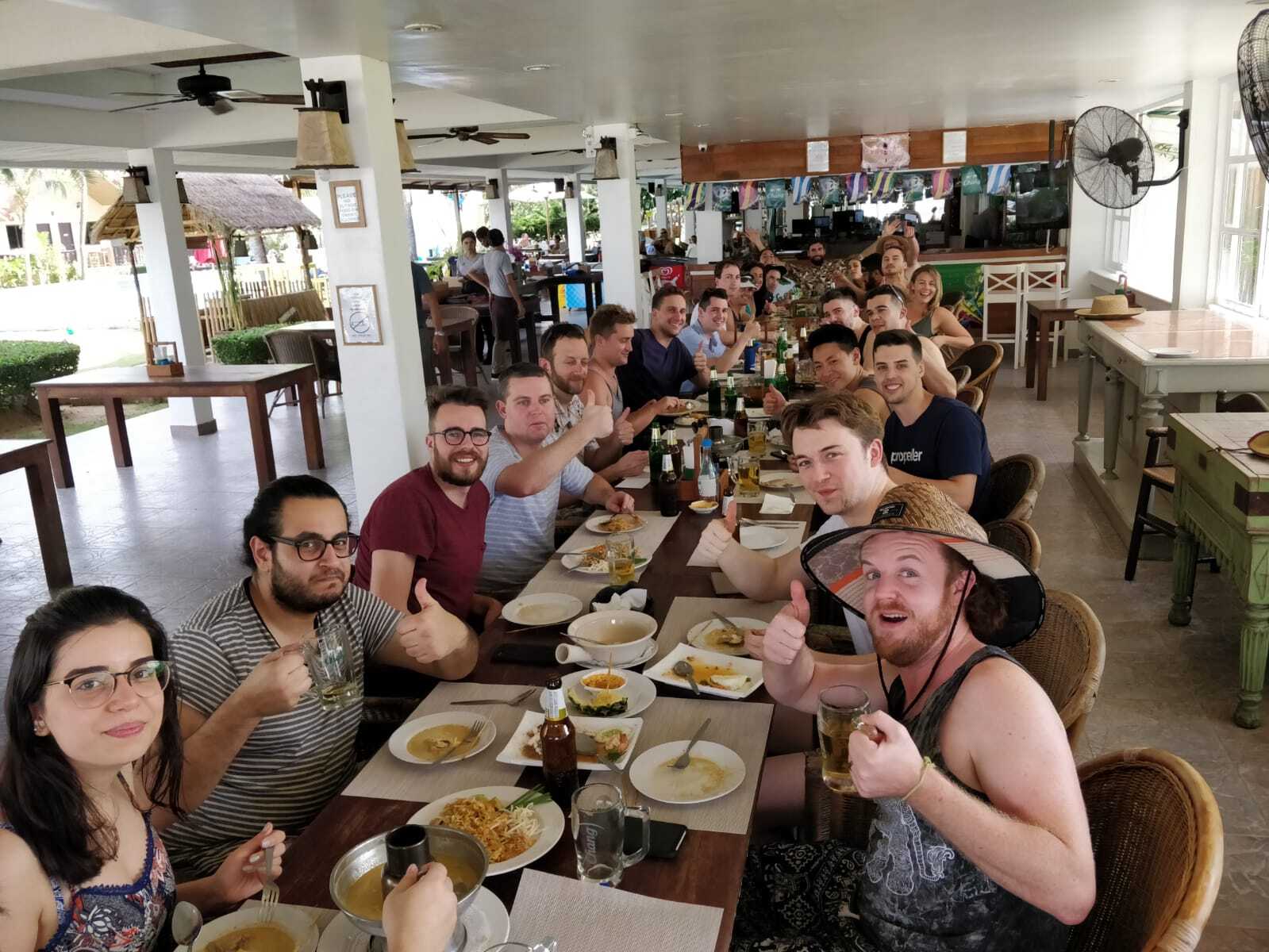 Propeller Aero team lunch