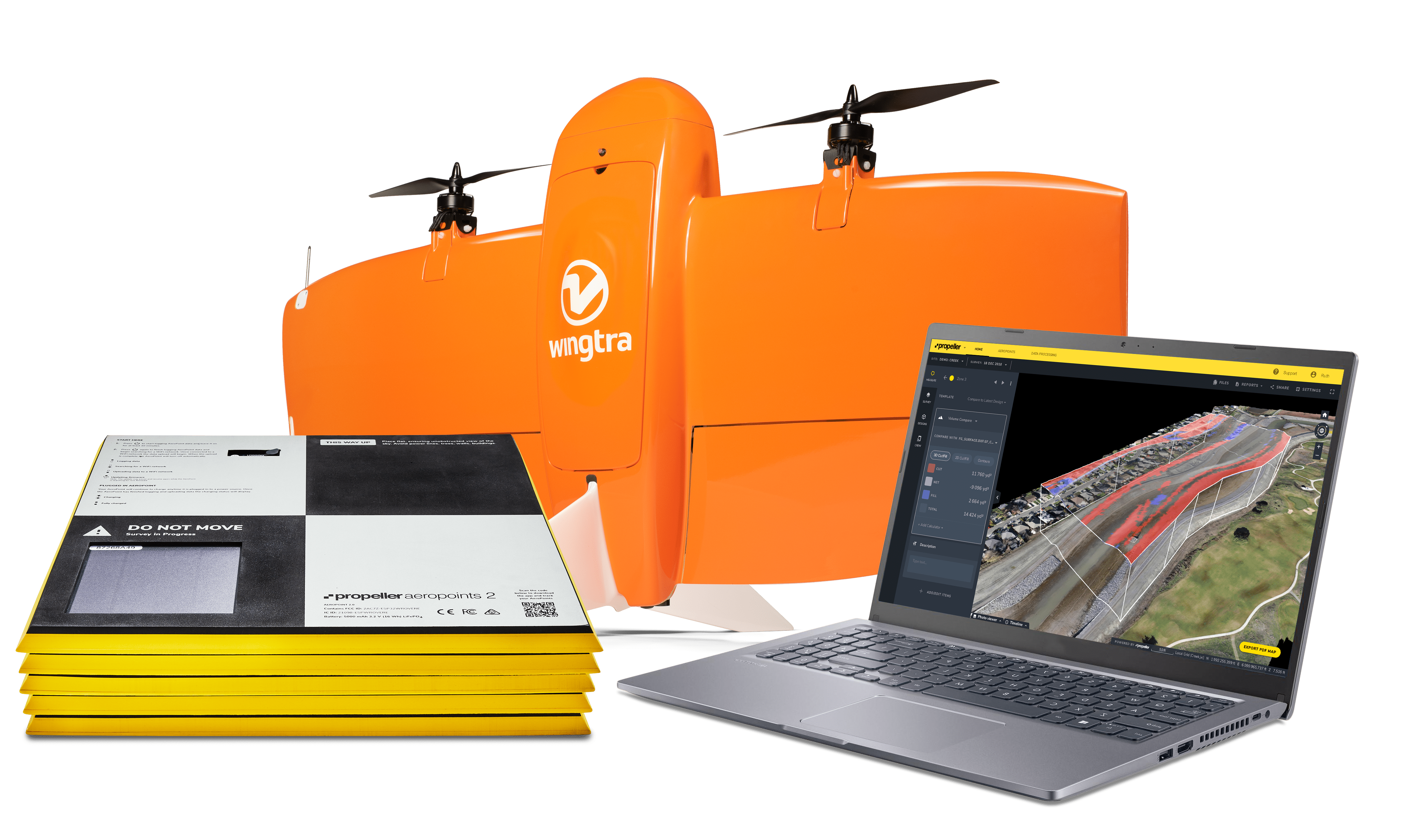 Wingtra One Propeller PPK