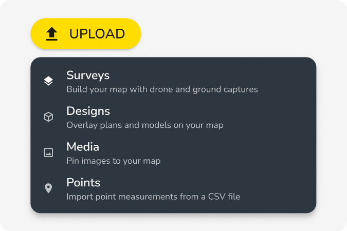 Software-UI-upload-button-menu-surveys-designs-media-points