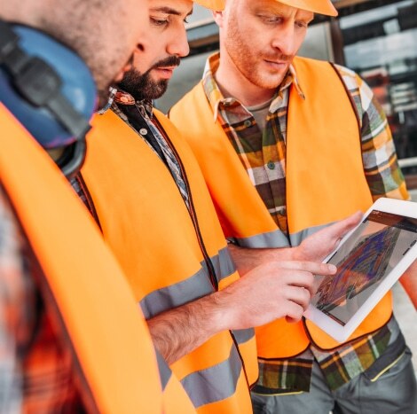 using technology in construction