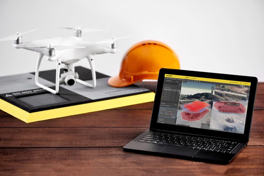 software for drone surveying construction sites 