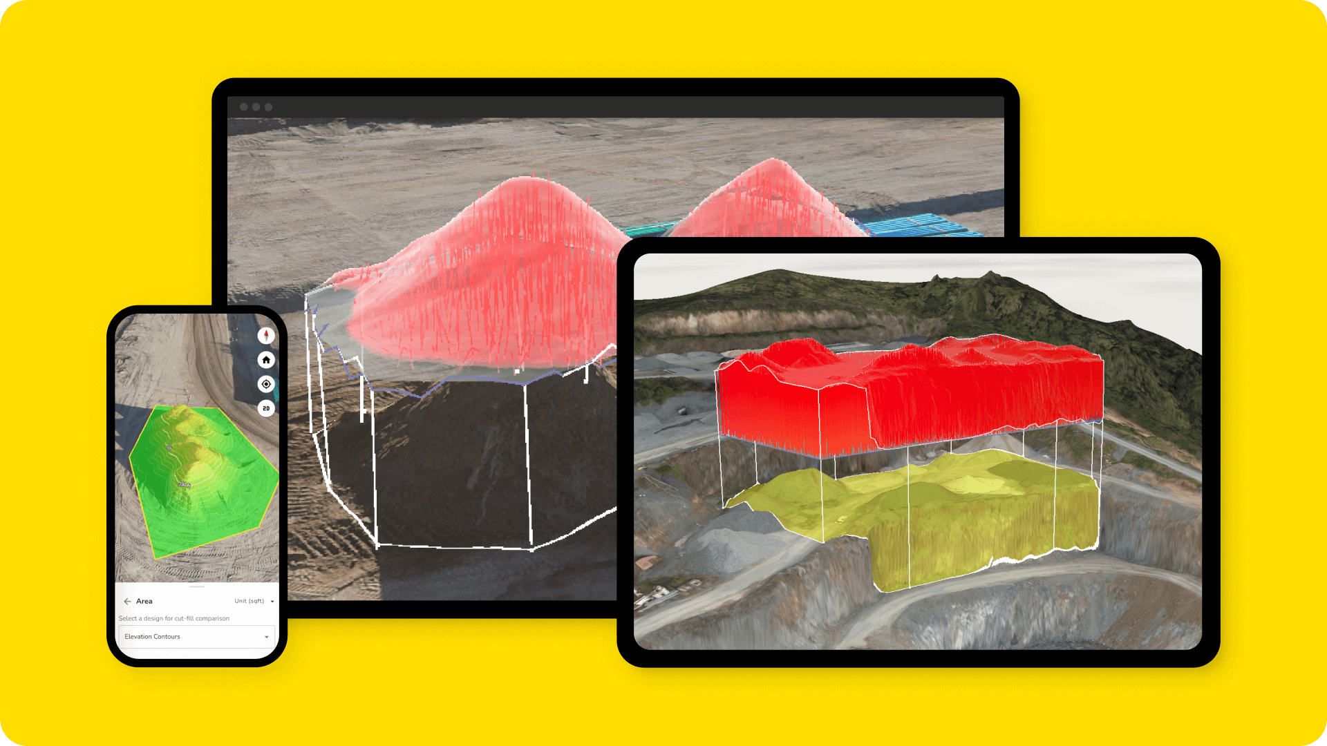 stylized map UI platform page How to integrate drone surveys and rover/total station surveys Propeller blog 