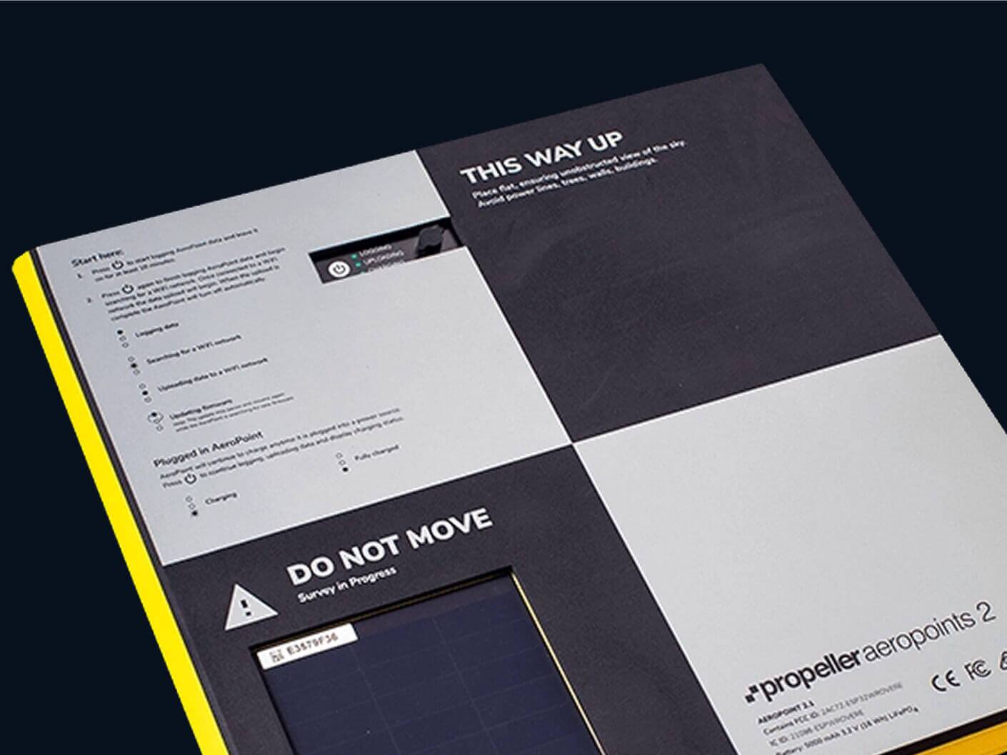 close up of an aeropoint