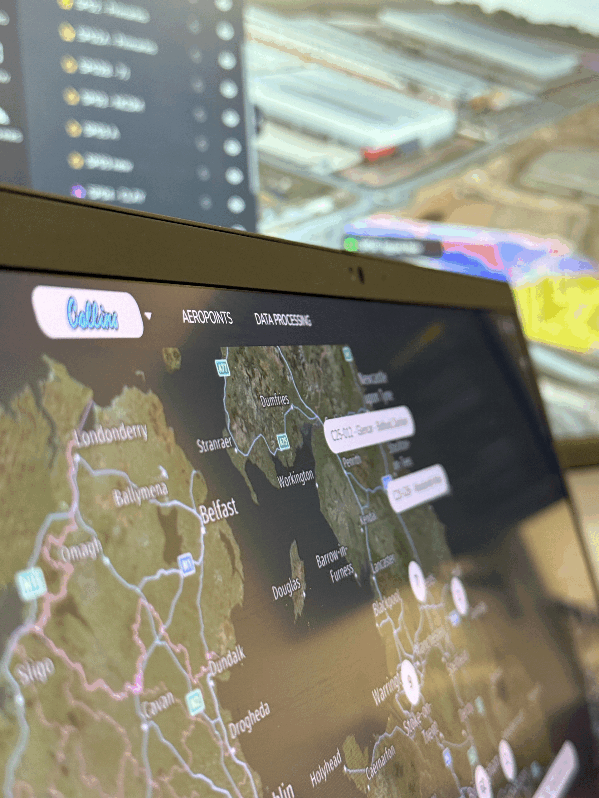 Propeller screenshot of a cross section on a computer