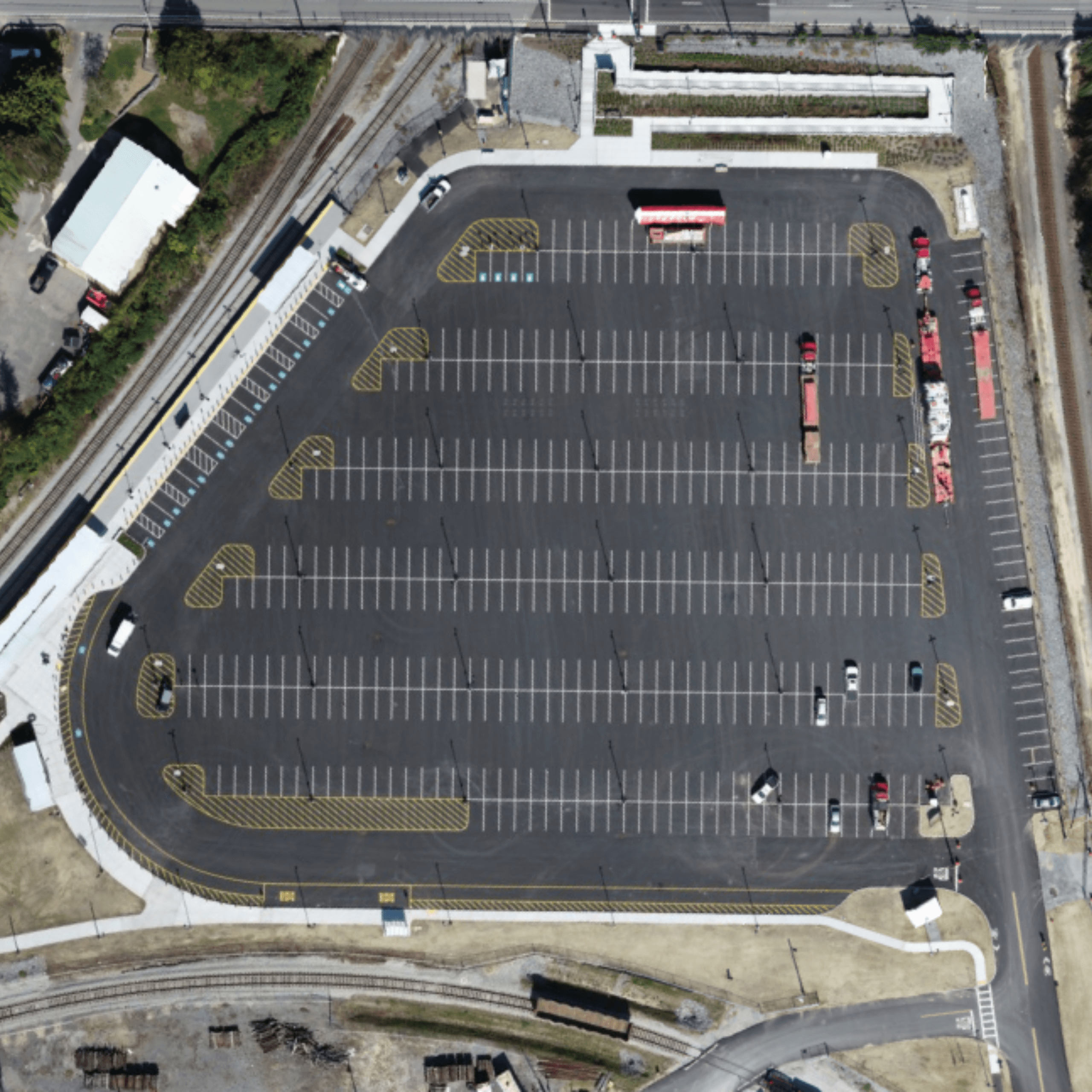 Middlesex Corp parking lot Propeller