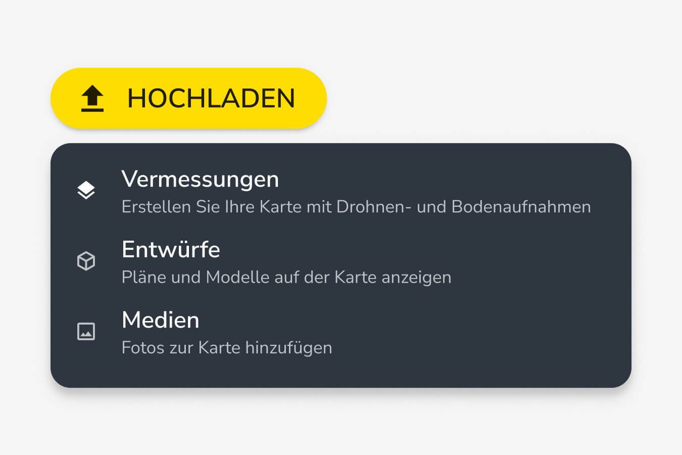 Upload options in Propeller