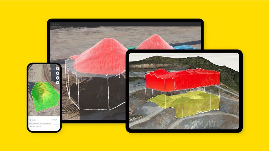 Propeller software shown on 3 different devices