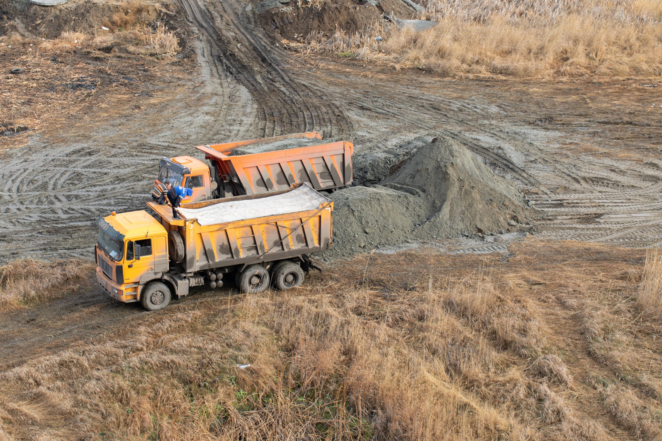 Earthworks site