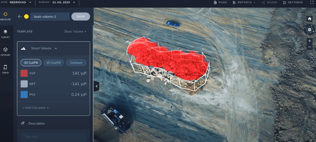 Propeller Platform volume calculation