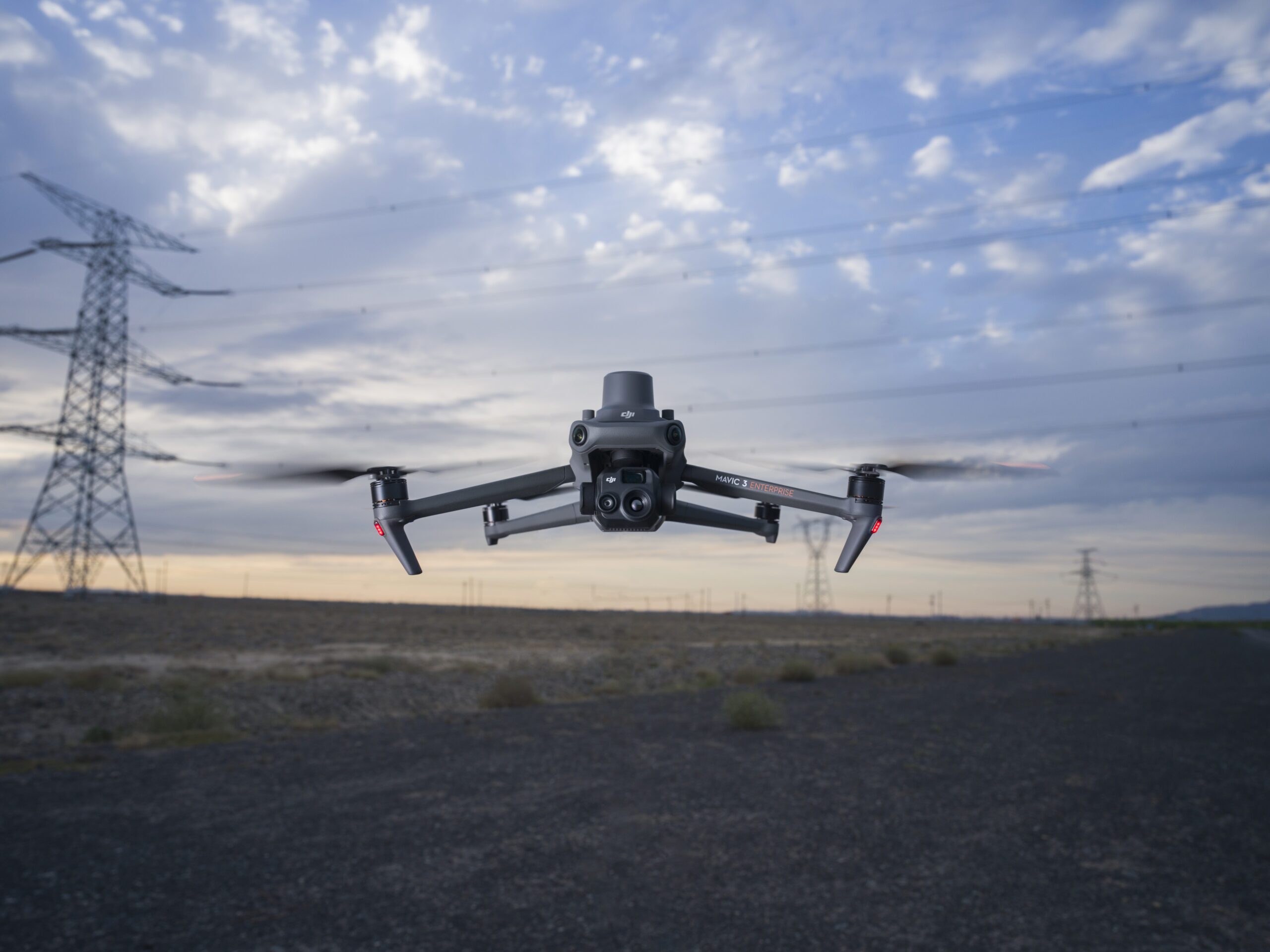 DJI M3E hovering