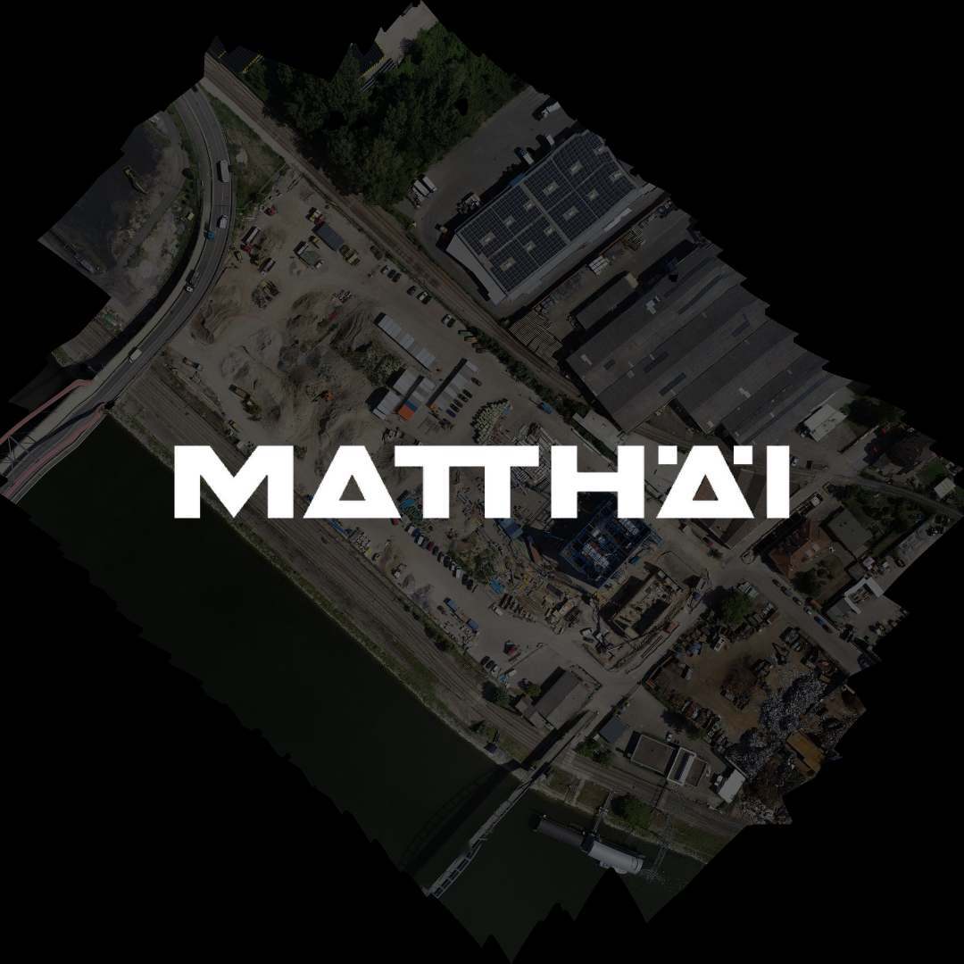Matthai logo in front of propeller site