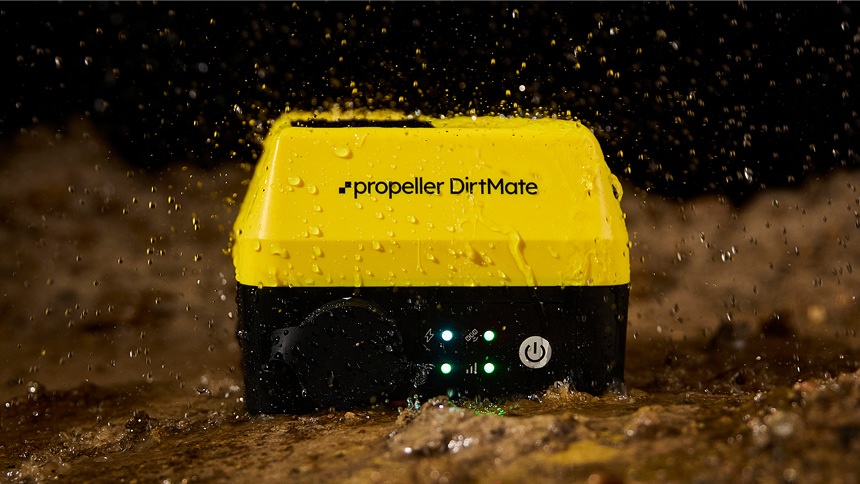 Dirtmate in the rain and mud