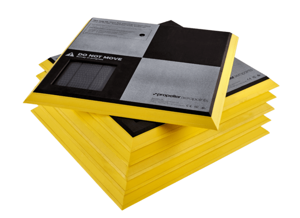 construction site ground control points