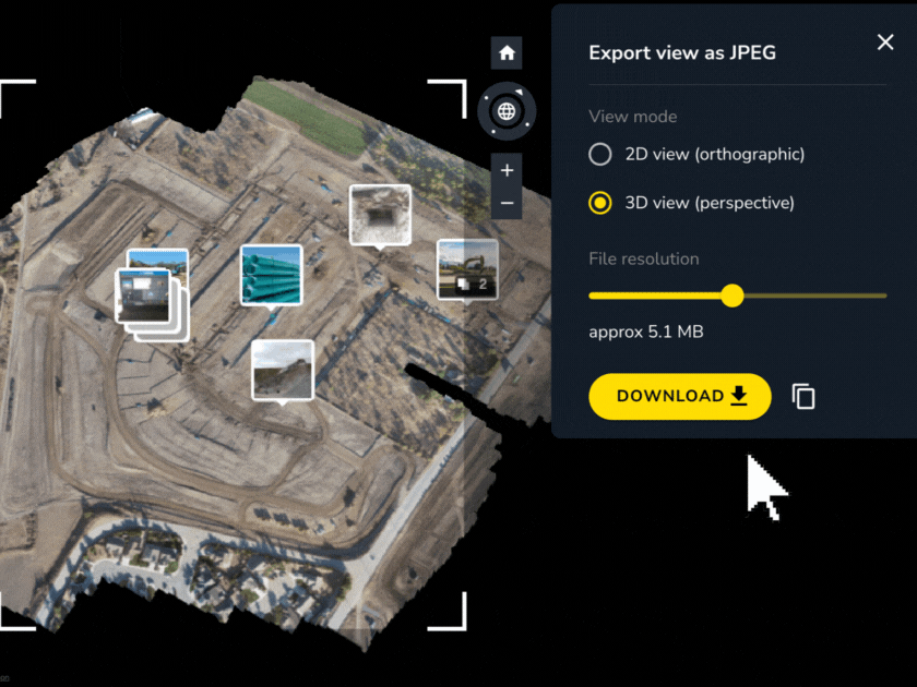 Map export in Propeller