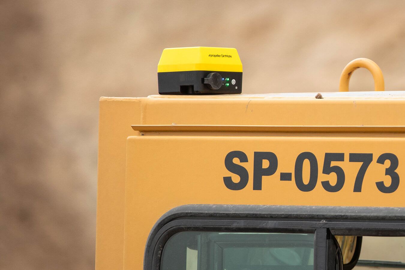 DirtMate on a machine